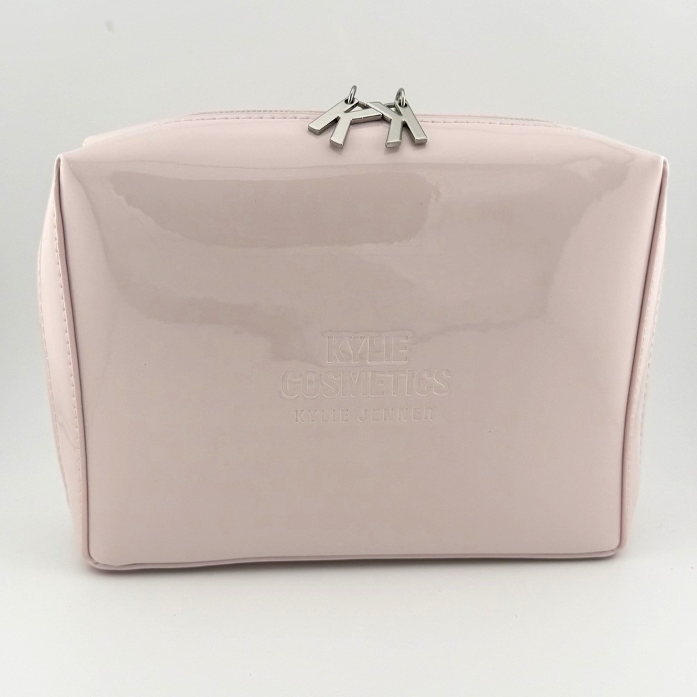 Kylie Cosmetics Pink Makeup Pouch/ Tavel Zip / Brand New Sealed 8"x6"x2"